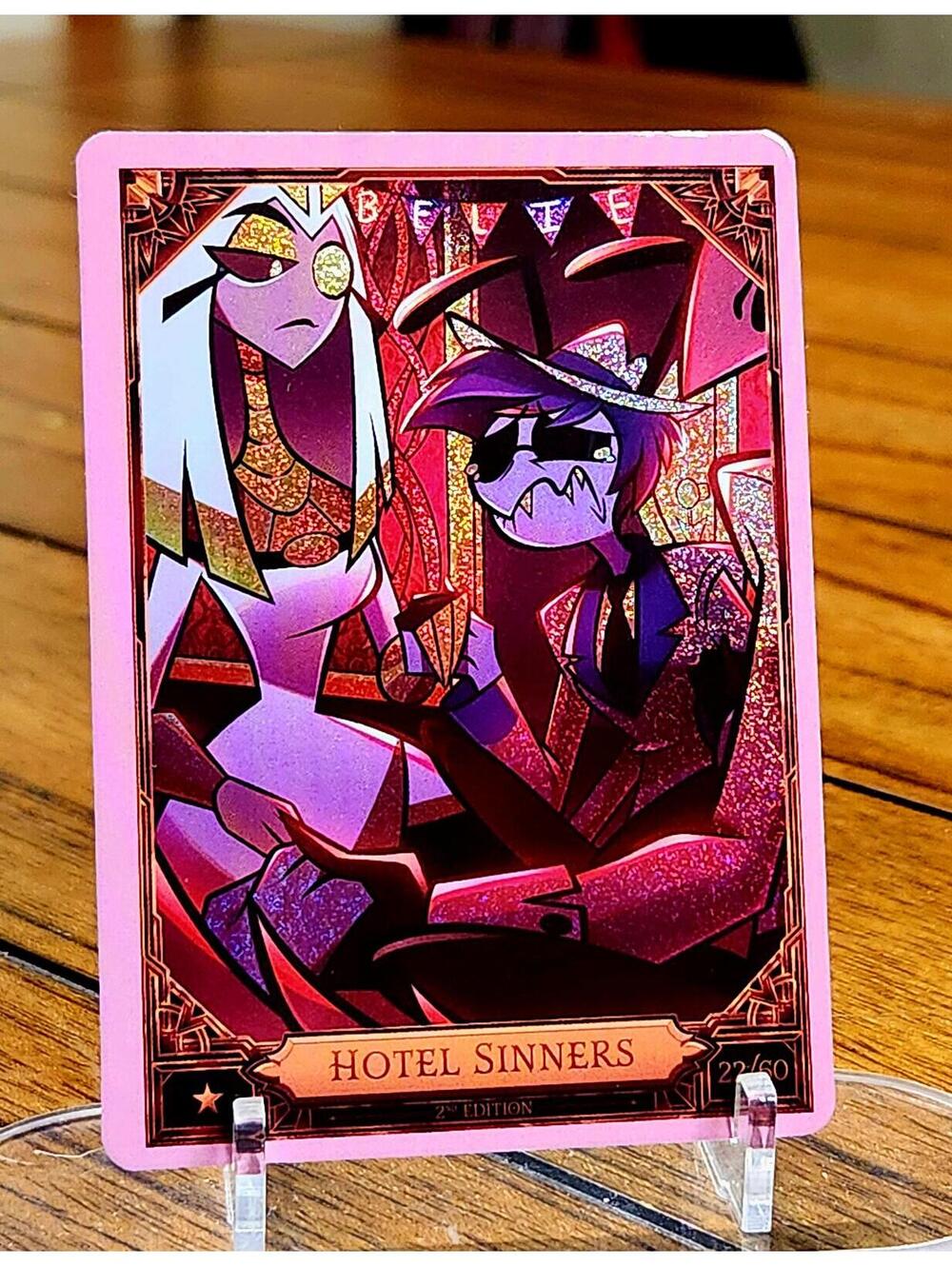Hotel Sinners Foil trading card  - Hazbin Hotel